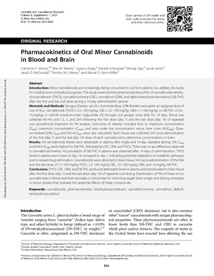 Science:Pharmacokinetics of Oral Minor Cannabinoids.pdf
