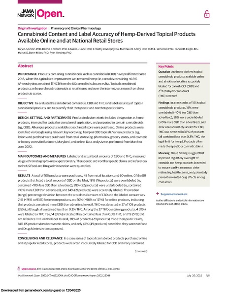 File:Science:Cannabinoid Content and Label Accuracy of Hemp-Derived Topical Products.pdf